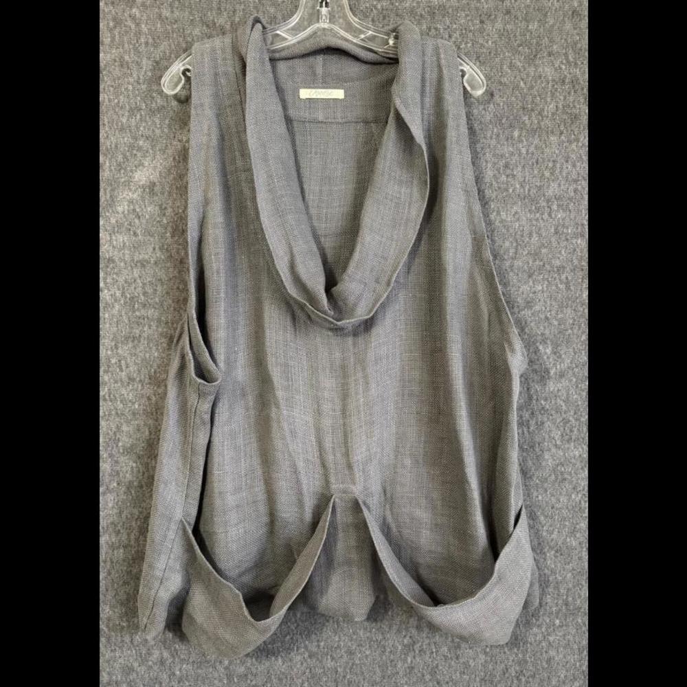 Cannisse Chic Gray Sleeveless Top